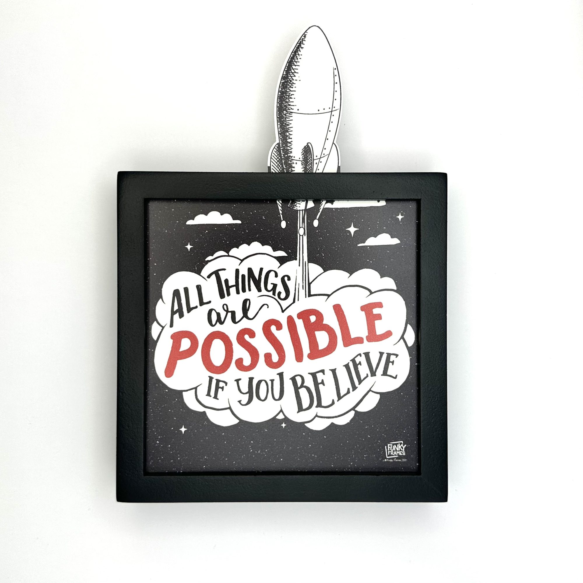 Funky Frames All Things cadre noir