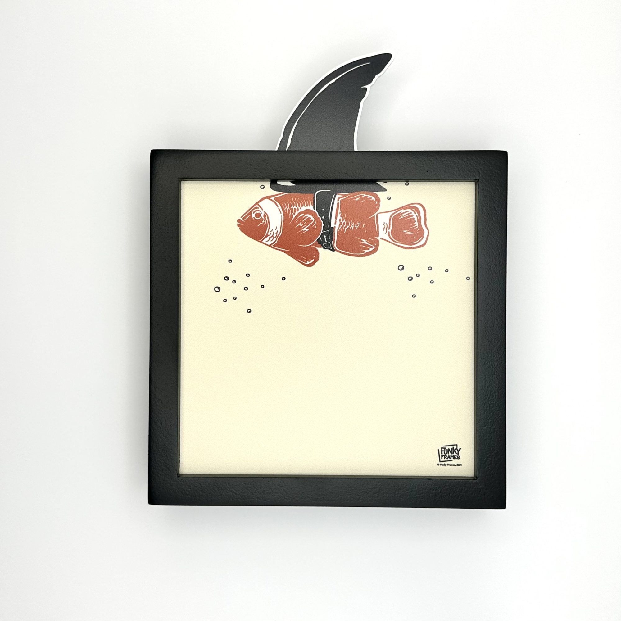 Funky Frames Clown Fish cadre noir