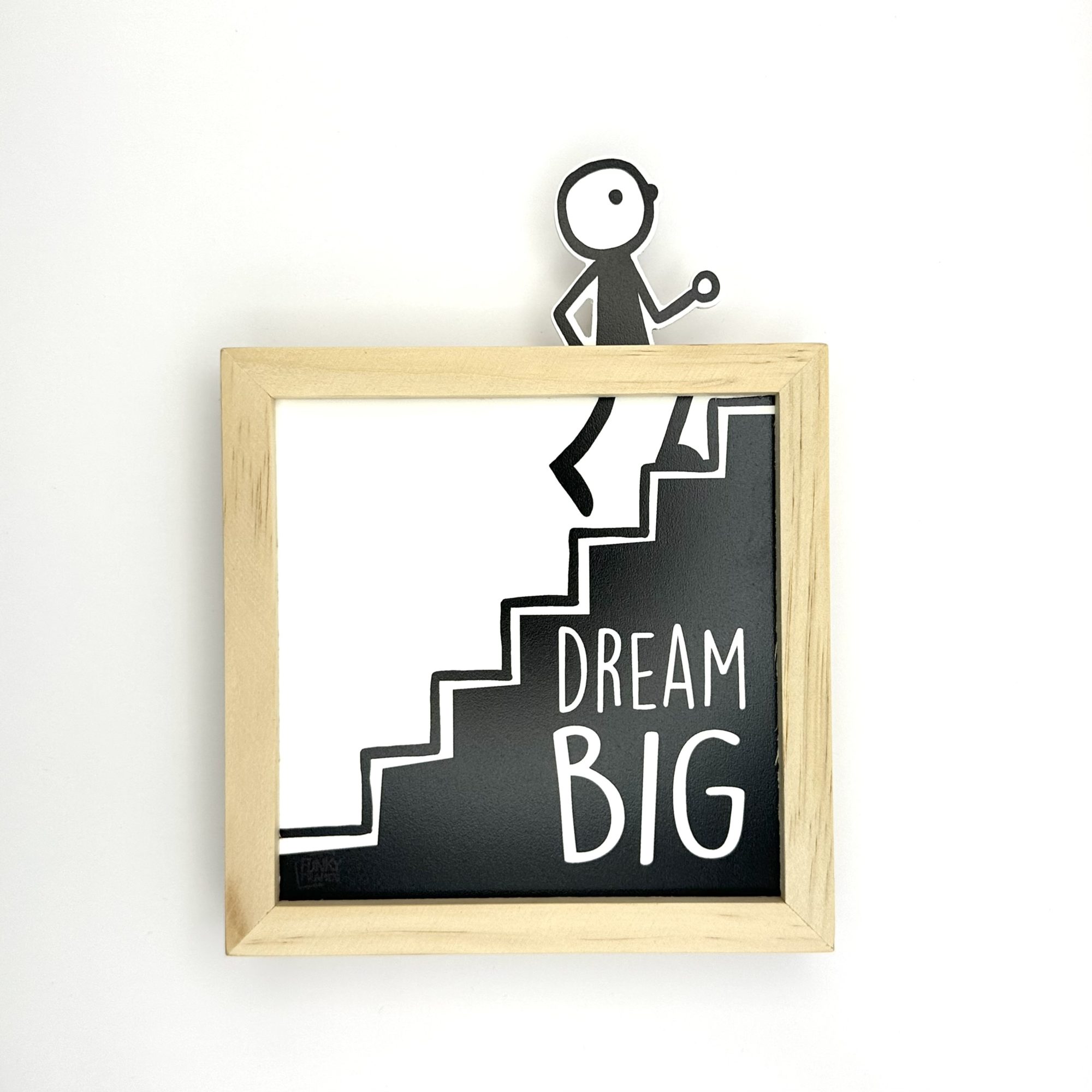 Funky Frames Dream Big cadre bois