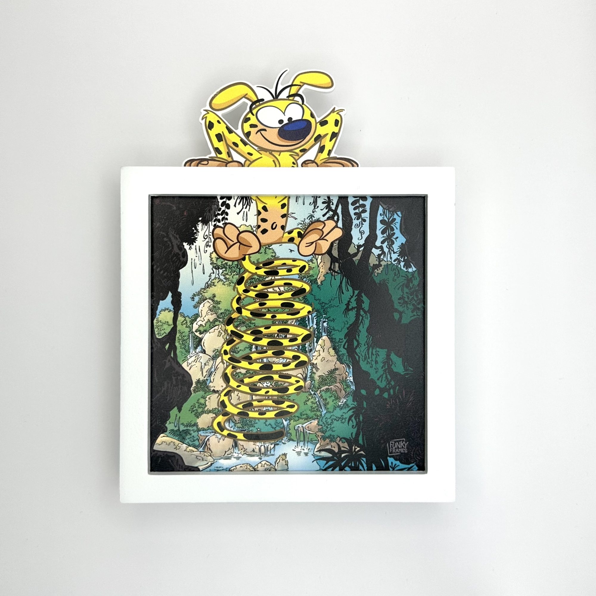 Funky Frames Echappée Belle cadre blanc