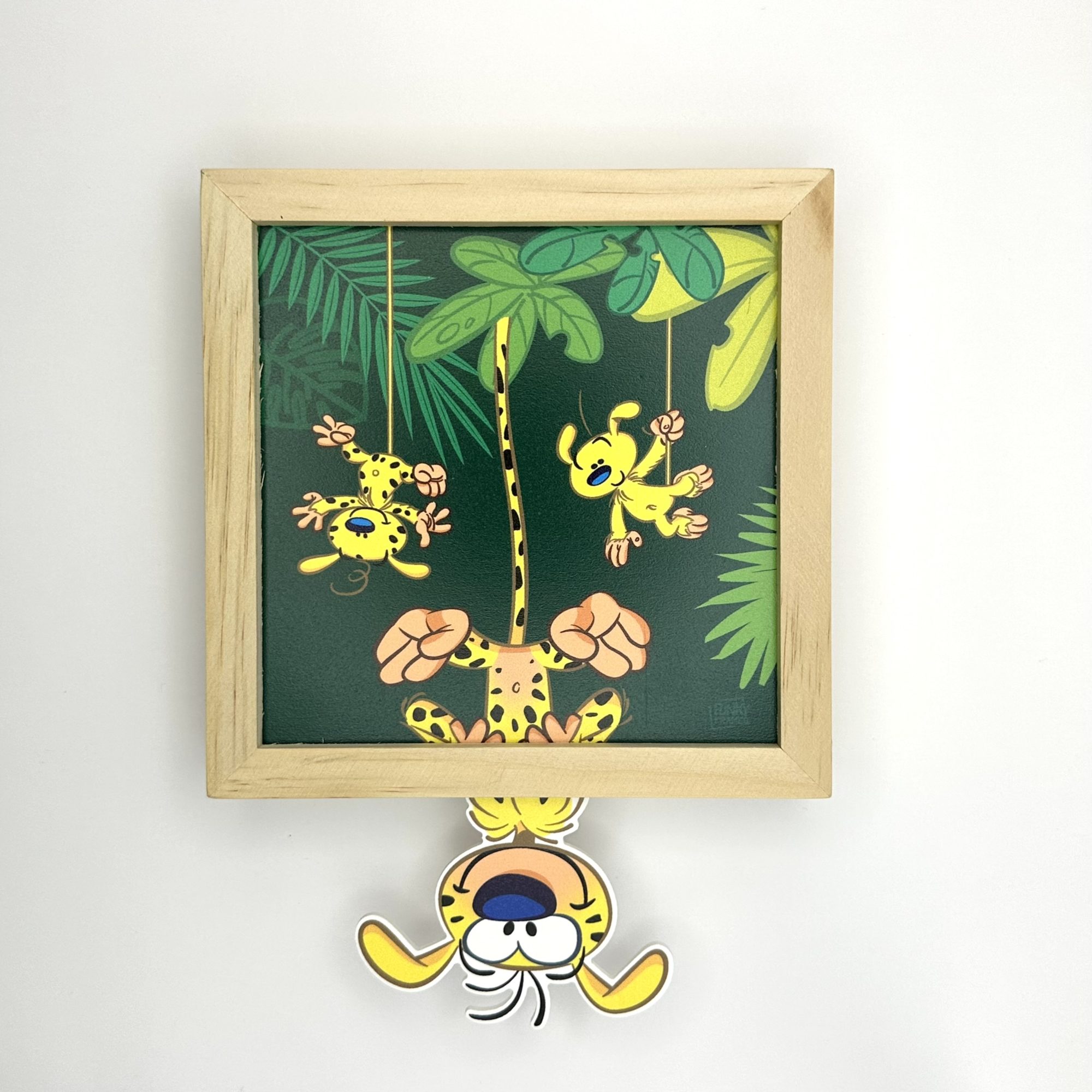 Funky Frames Escapade en palombie cadre bois