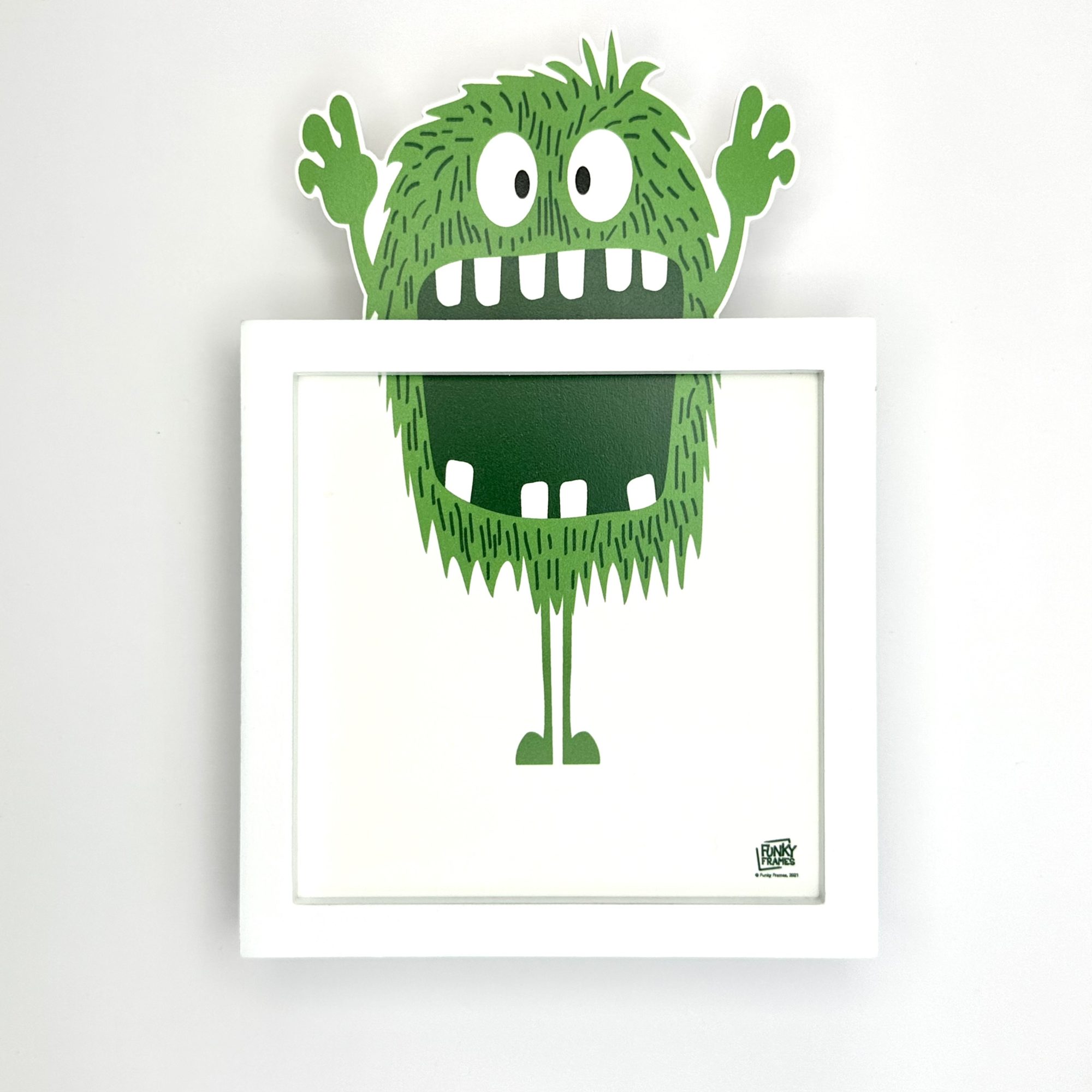 Funky Frames Greench cadre blanc