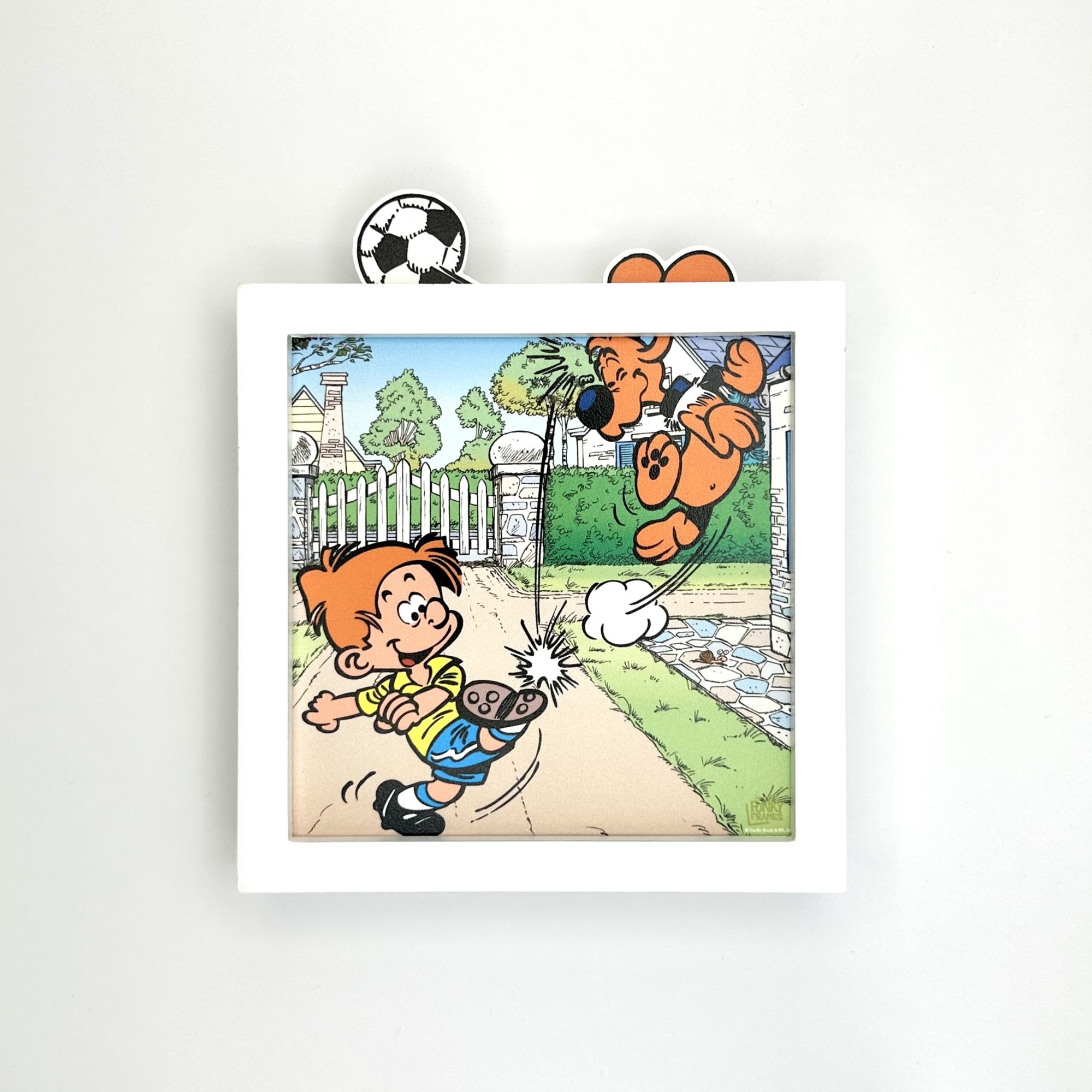 Funky Frames Hors-Jeu cadre blanc