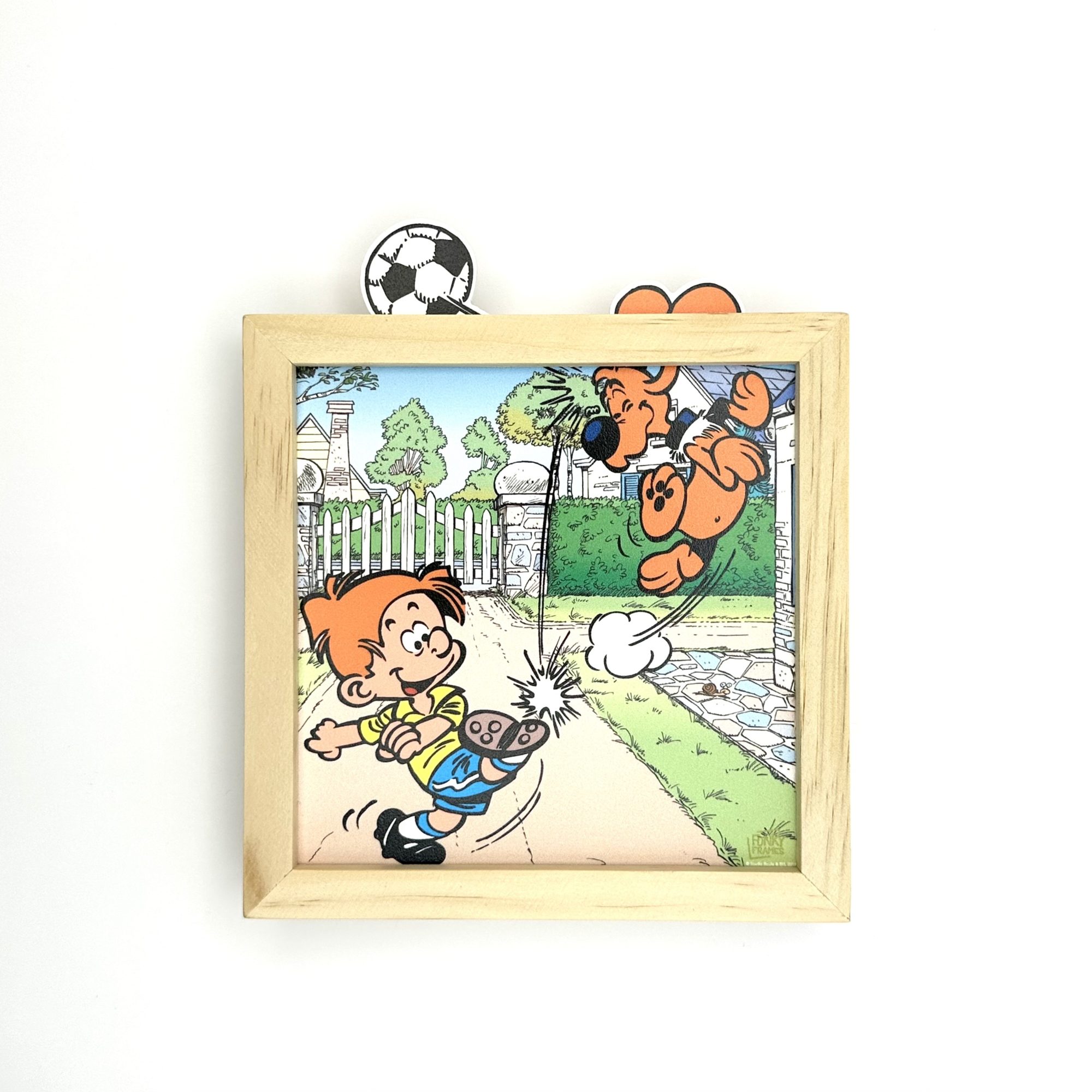 Funky Frames Hors-Jeu cadre bois