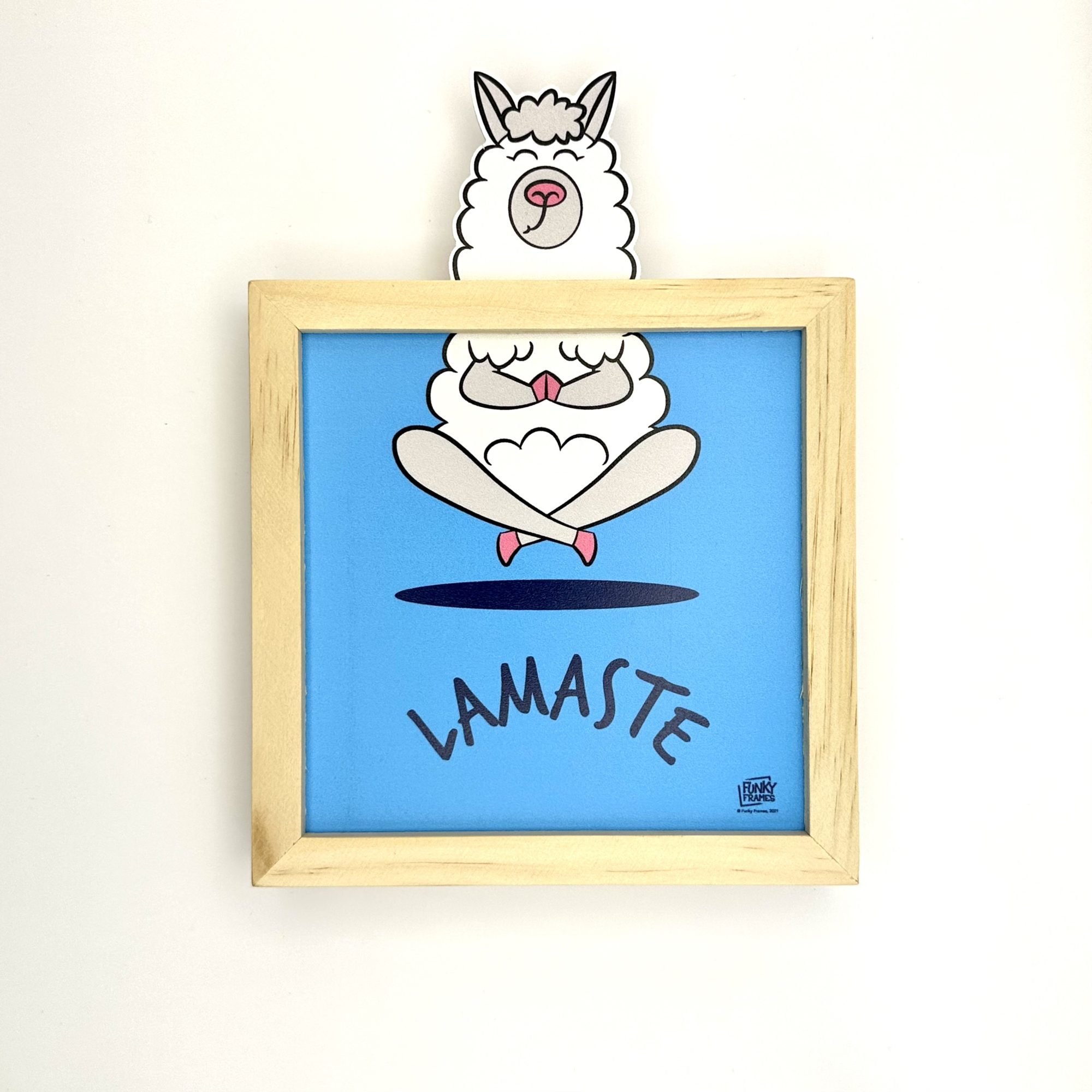 Funky Frames Lamaste cadre bois