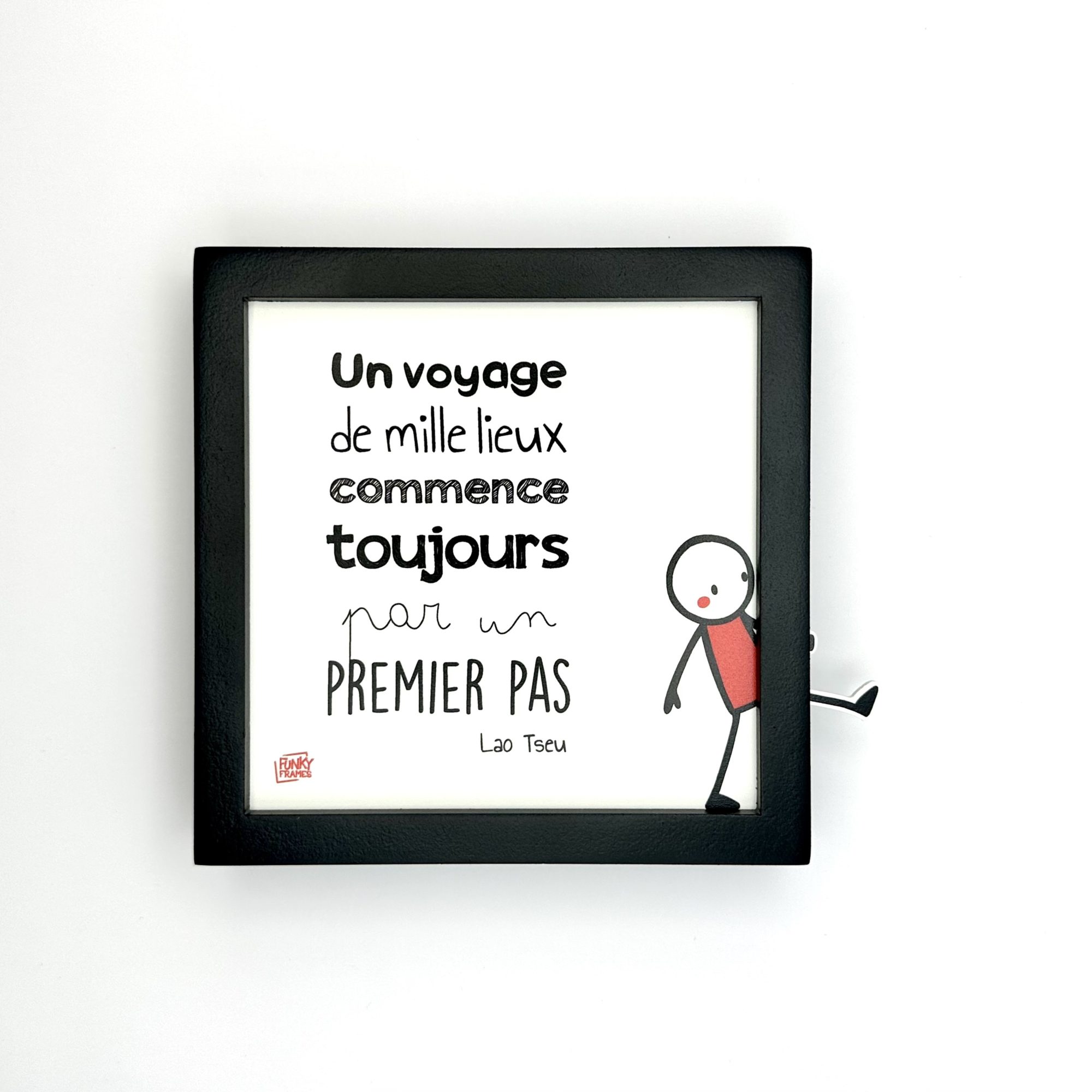 Funky Frames Le premier pas cadre noir