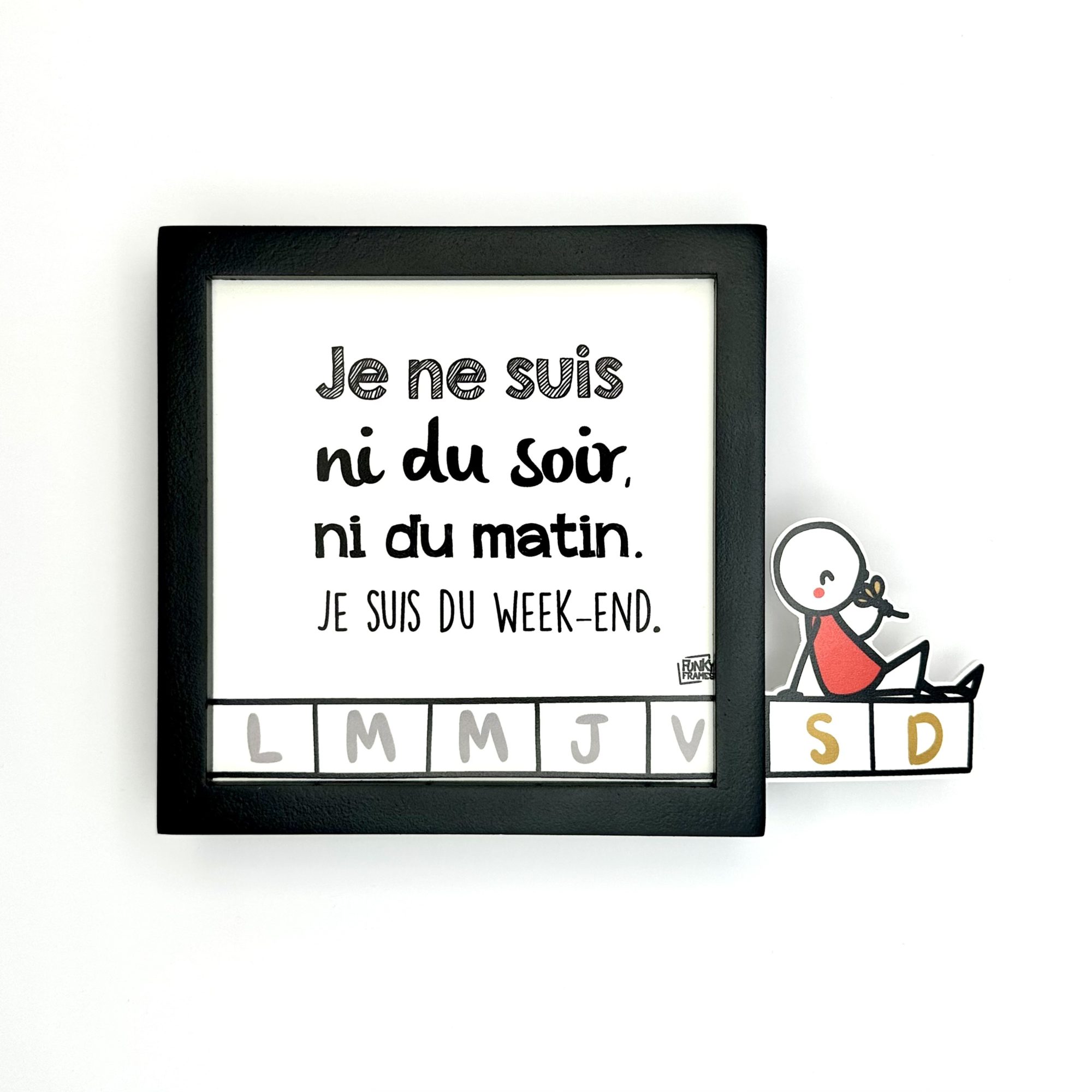 Funky Frames Le weekend cadre noir