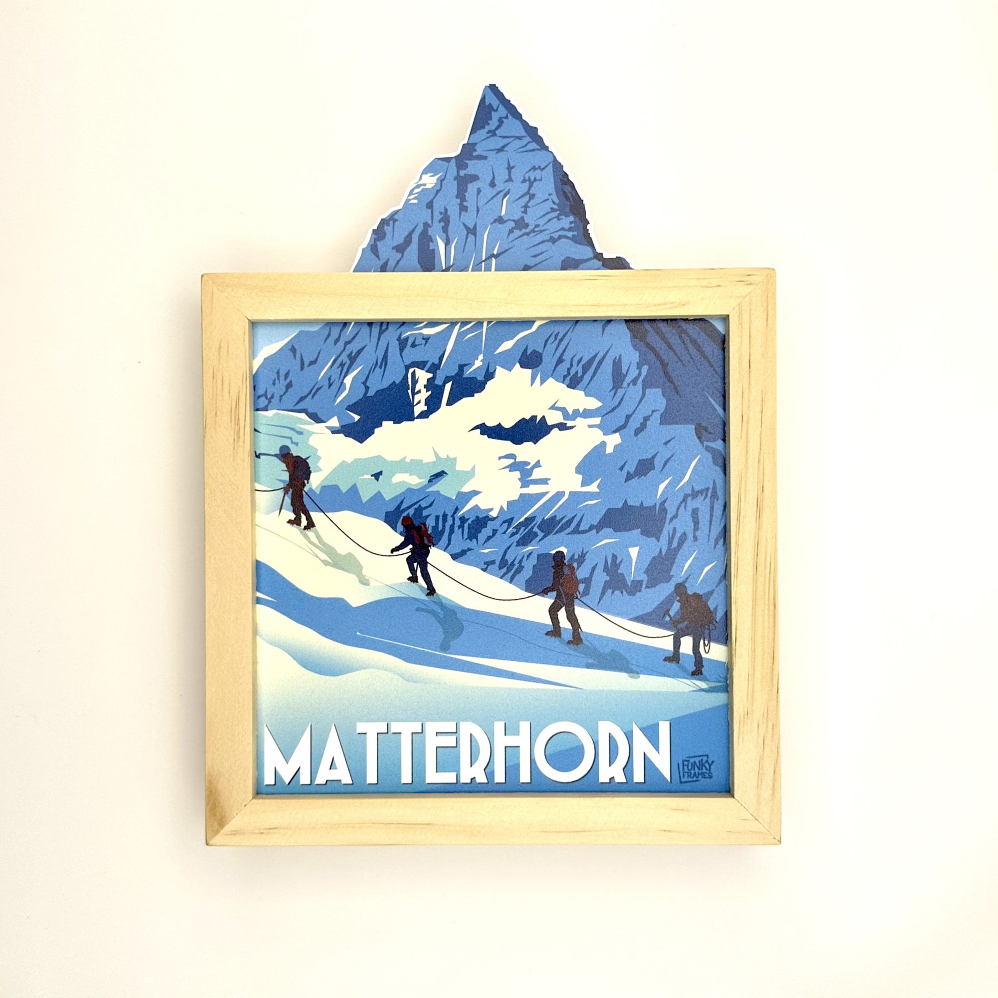 Funky Frames Matterhorn cadre bois