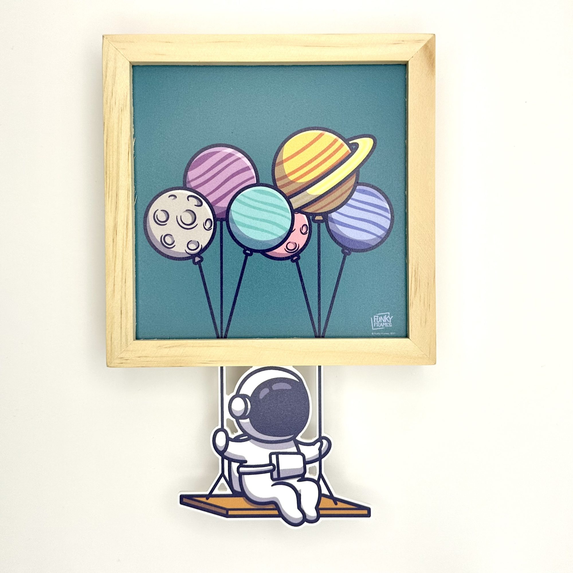 Funky Frames My planets cadre bois