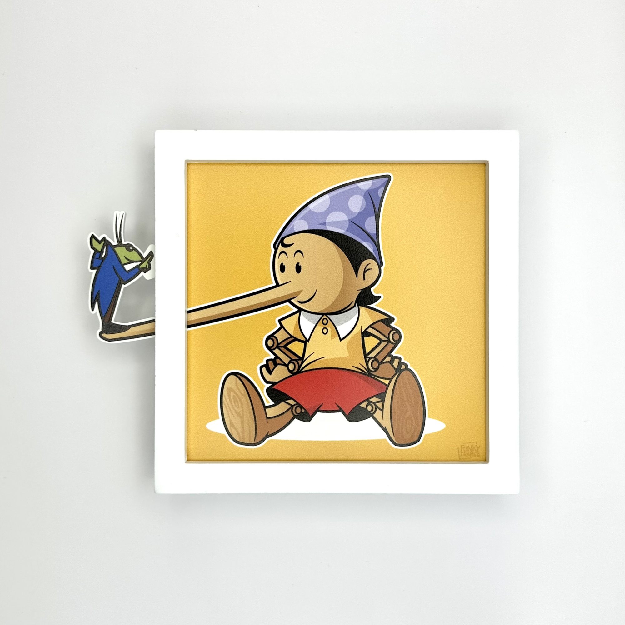Funky Frames Pinocchio cadre blanc