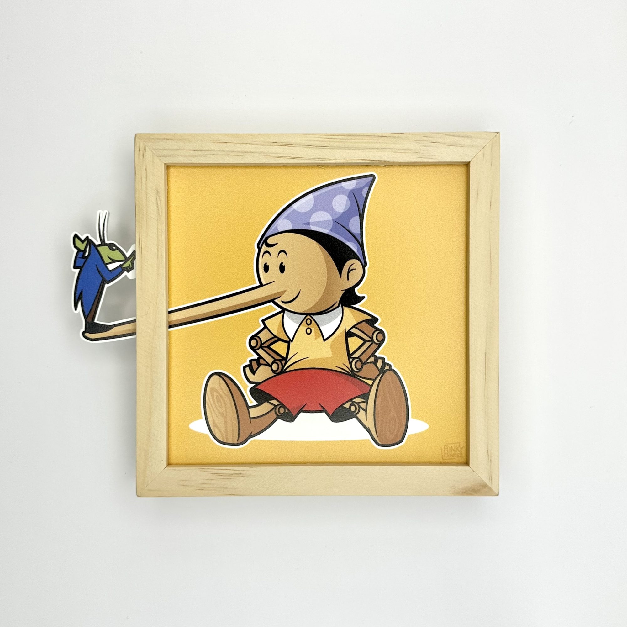 Funky Frames Pinocchio cadre bois