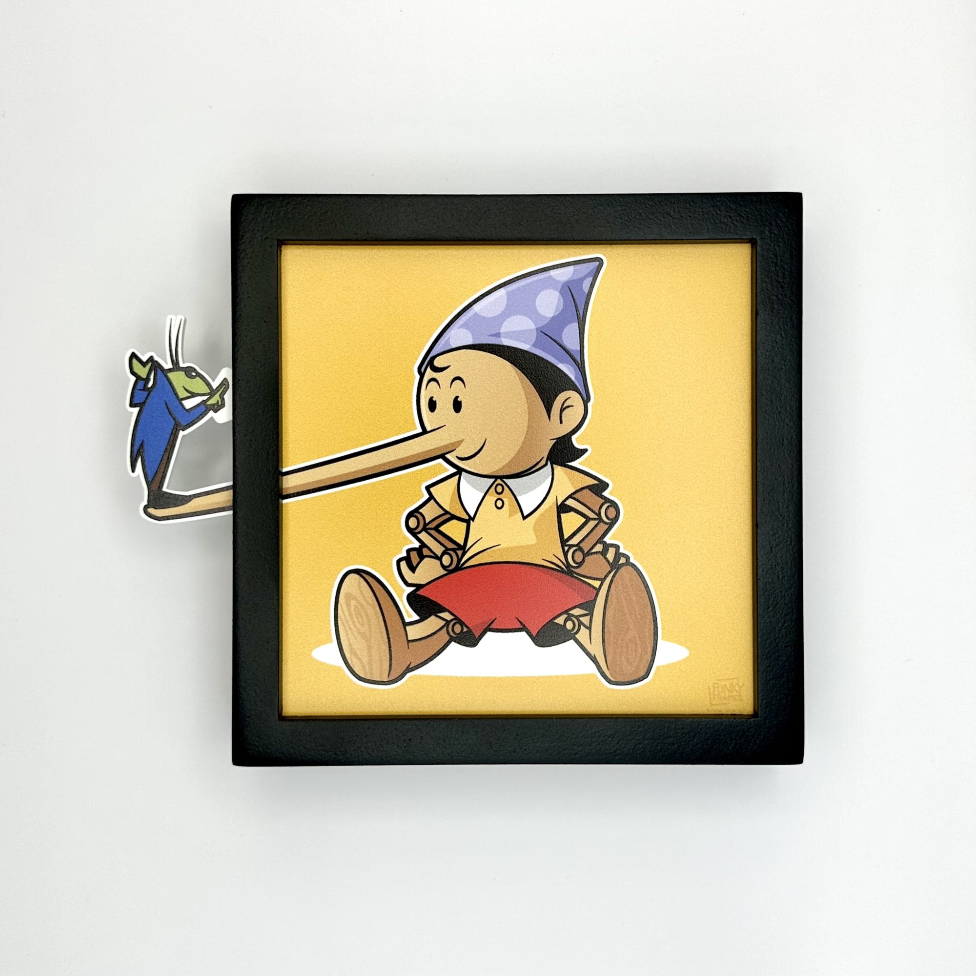 Funky Frames Pinocchio cadre noir