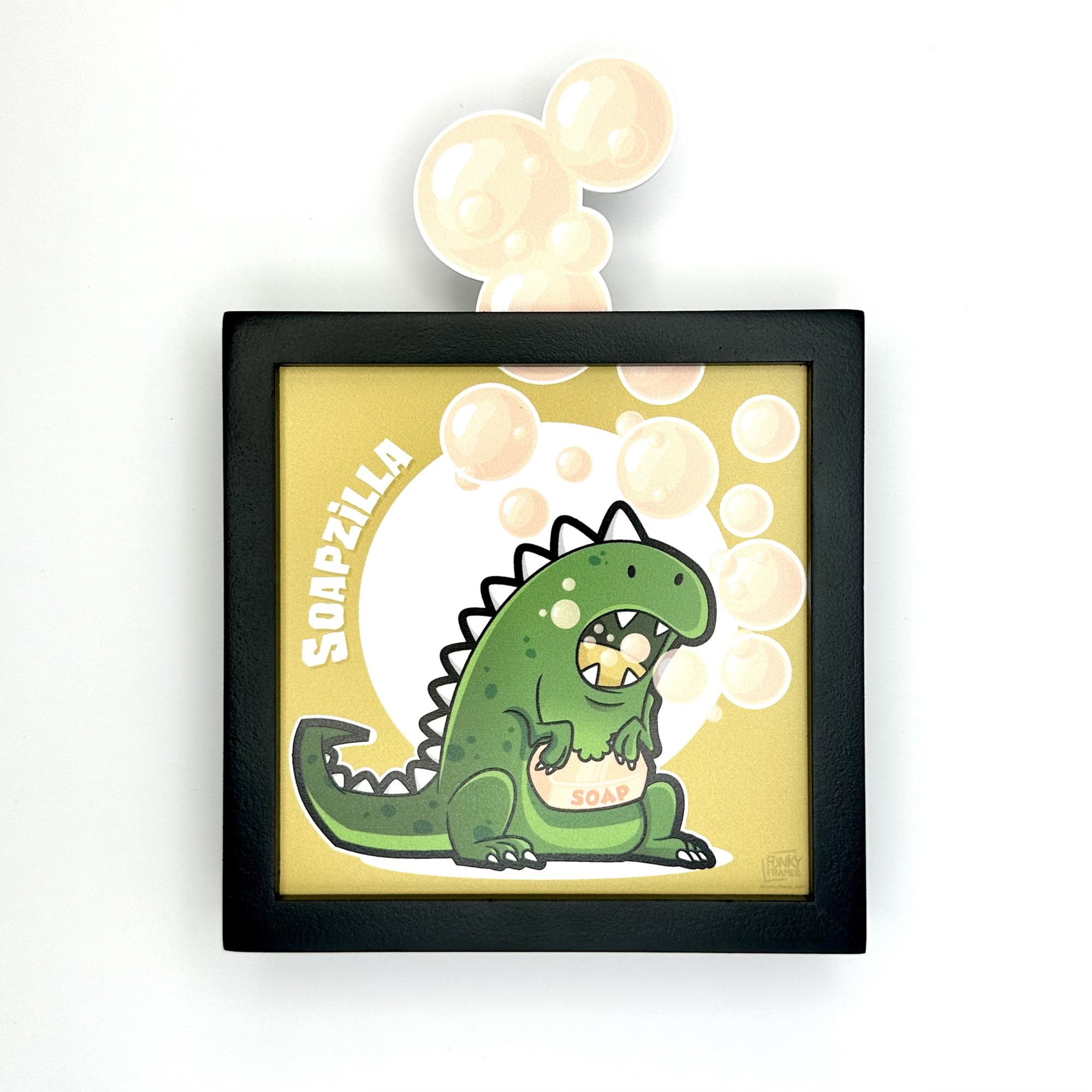 Funky Frames Soapzilla cadre noir